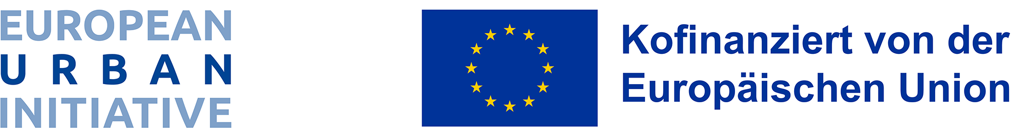 Logos - EUI und EU-Konfinanzierung