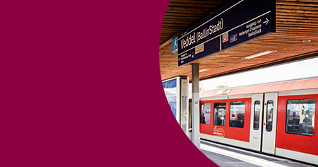 S-Bahn Haltestelle Veddel