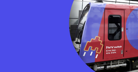 Teaser - Einfach: U-Bahn mit hvv switch Branding